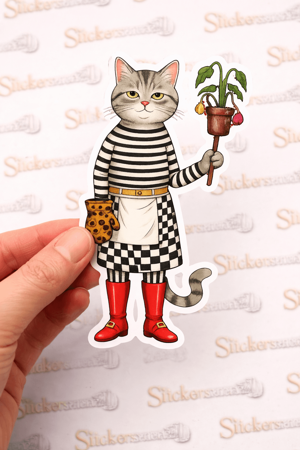 Peter with Dead Plant